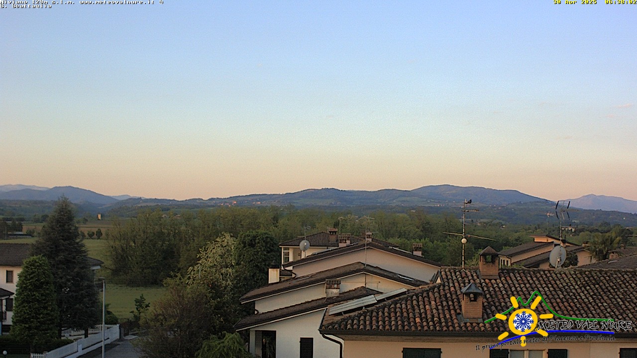 Webcam Rivergaro, Niviano - Meteo Valnure Piacenza